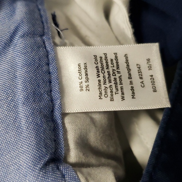 (4) Talbots The Weekend Chino Trousers Nautical Straight Leg Business Casual - Picture 3 of 8